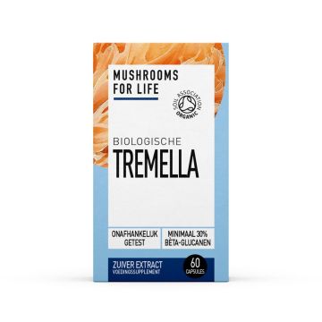 Tremella Extract Bio [Tremella Fuciformis] (Mushrooms For Life) 60 capsules