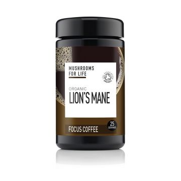 Lion’s Mane - Focus Paddenstoelen Koffie  (Mushrooms For Life) 75gr